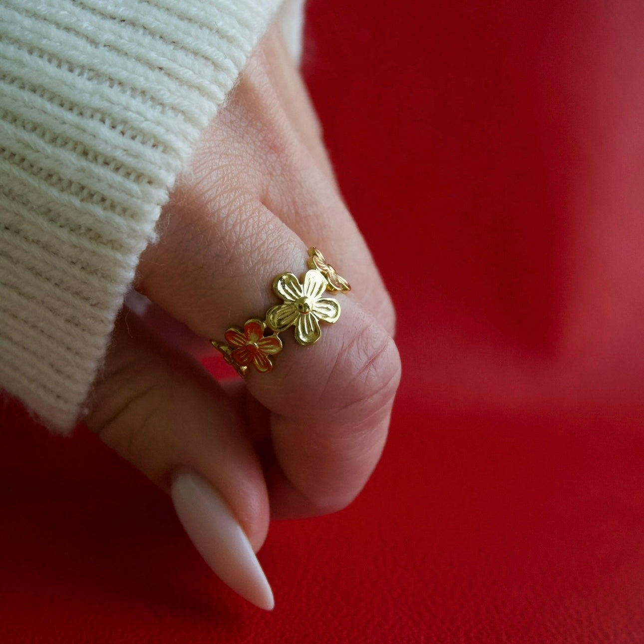 Karina Flower Ring